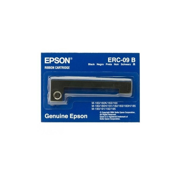Epson ERC-09 printerbånd Sort