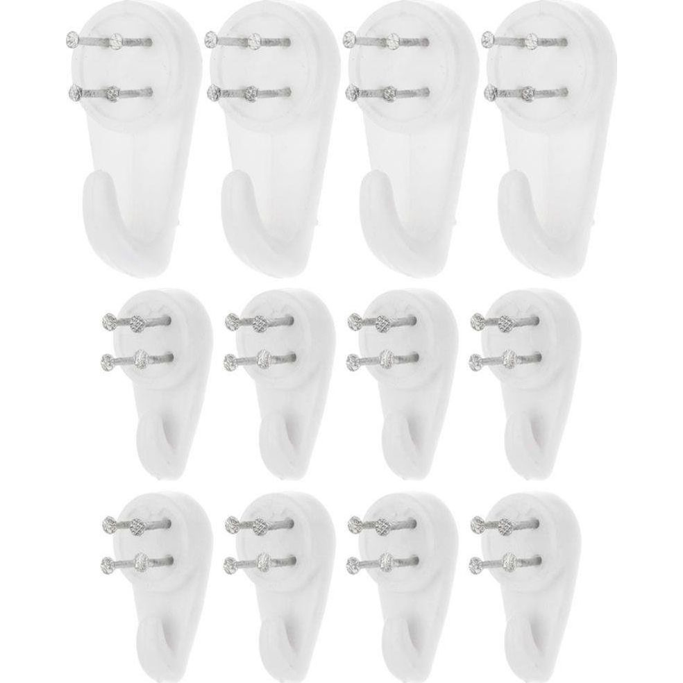 Műanyag Kampó 12db ( )