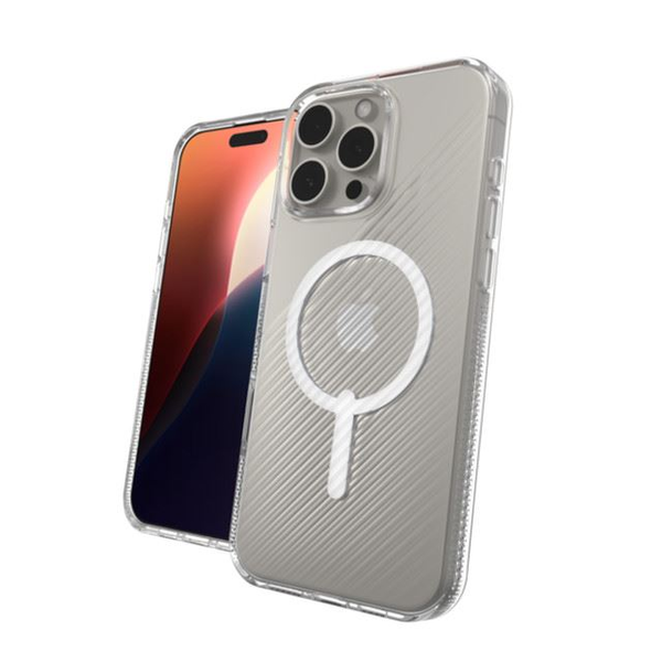 ZAGG Luxe Snap mobiltelefon etui 17,5 cm (6.9") Cover Transparent