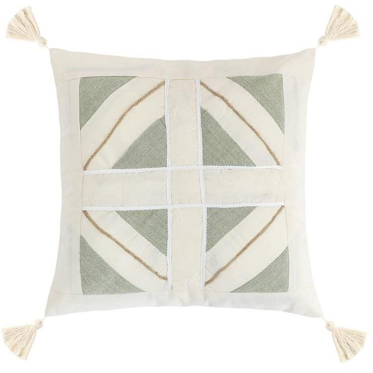Bellatex 52/019 PERU párnahuzat, 40×40 cm, zöld (4045)