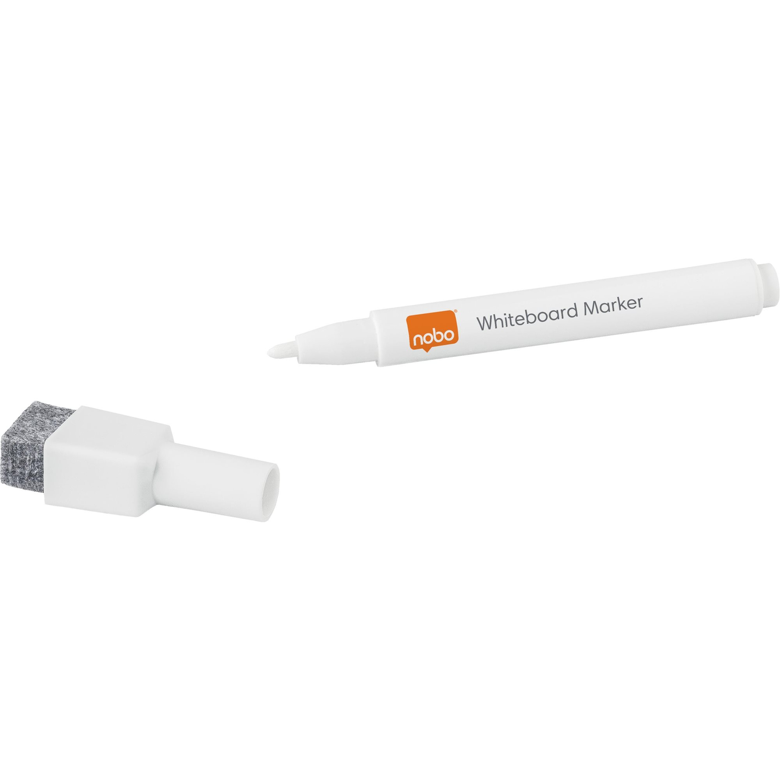 NOBO Dry-Erase Marker White fehér - 6 darabos kiszerelésben (1915444)