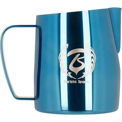 Barista Space - Dzbanek do mleka Titanium Blue 450ml