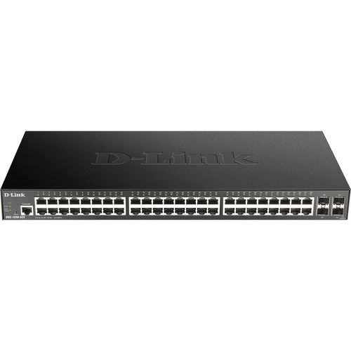 D-Link 48 portos menedzselhető Ethernet Switch (DGS-1250-52X/E) (DGS-1250-52X/E)