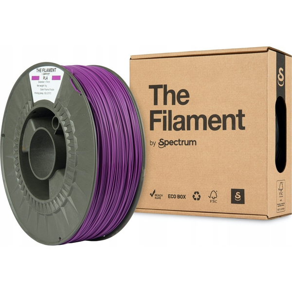 The Filament 3D filament, PLA, 1,75mm, 1000g, TF-24014, plasma purple