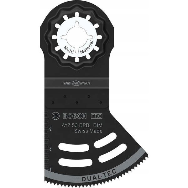 Bosch PRO AYZ 53 BPB multifunkciós merülőfűrészlap, 53x40 mm, fa, műanyag, gipszkarton