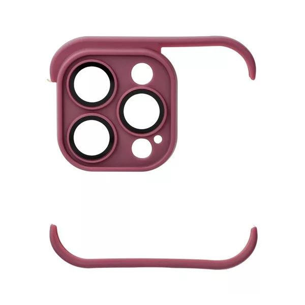 Mini bumper Apple iPhone 14 Pro szilikon tok cseresznye (74486) (MI74486)