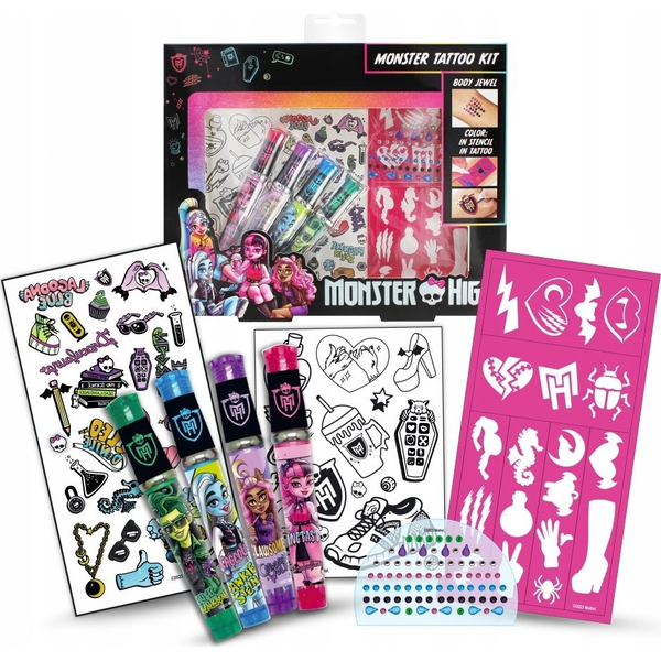 Monster High Tetováló Készlet - Tatoo Kit