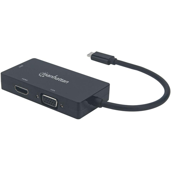 Manhattan 152983 USB grafische adapter 3840 x 2160 Pixels Zwart