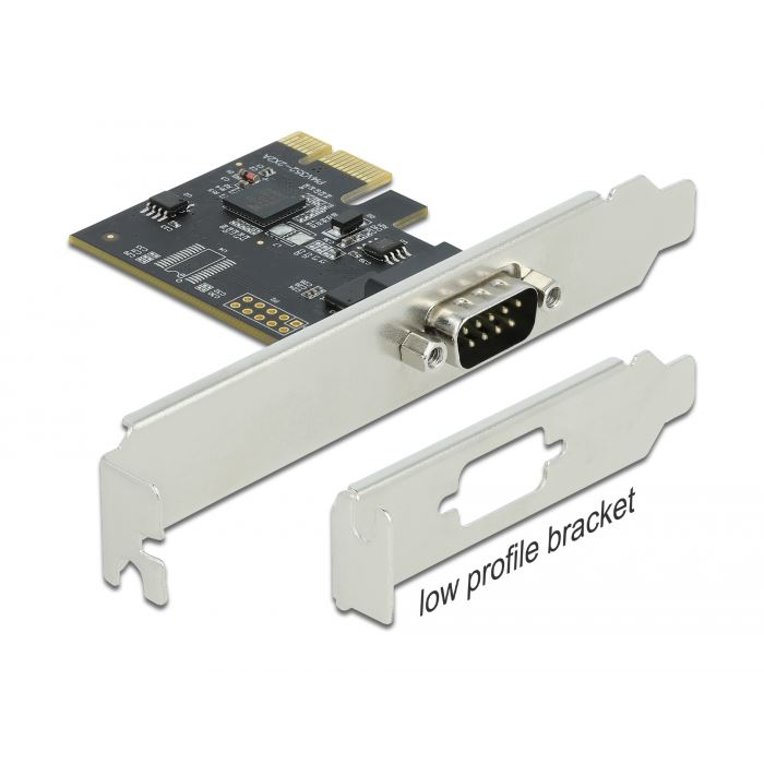 Delock PCI Express Kártya > 1 x RS-232 soros csatlakozó (90000) (DL90000)