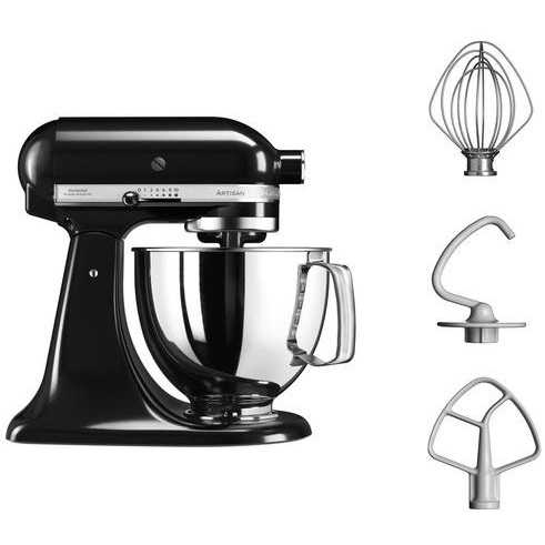 KitchenAid Artisan 125 konyhai robotgép 300W fekete (5KSM125EOB)