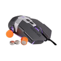 DRAGON WAR Lancer ELE-G22 Програмируема тиха 7 бутона 7000DPI BlueSensor Оптична претегляща се USB светлина Черна мишка за геймъри
