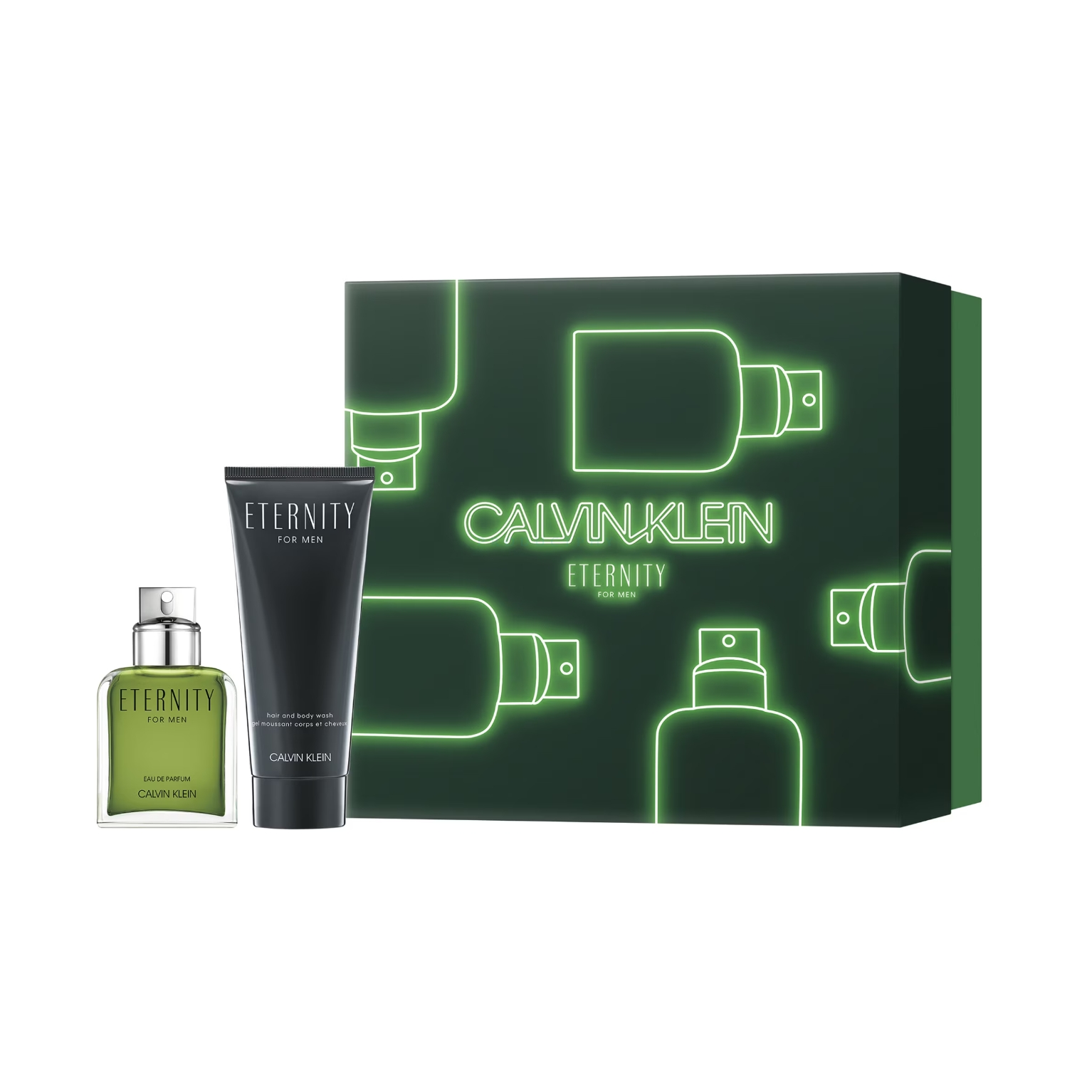 Calvin Klein Eternity for Men szett eau de parfum 50ml EDP+ tusfürdő 100ml (3616301297222)