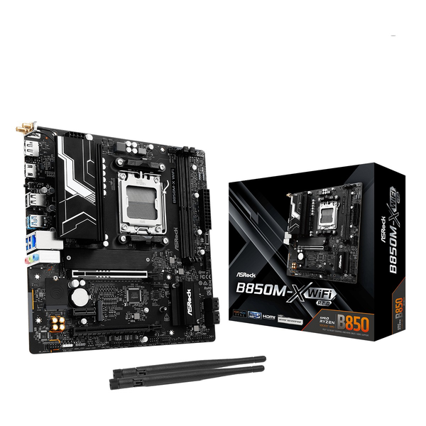 AsRock B850M-X WiFi R2.0 DDR5 AMD AM5 MicroATX Alaplap