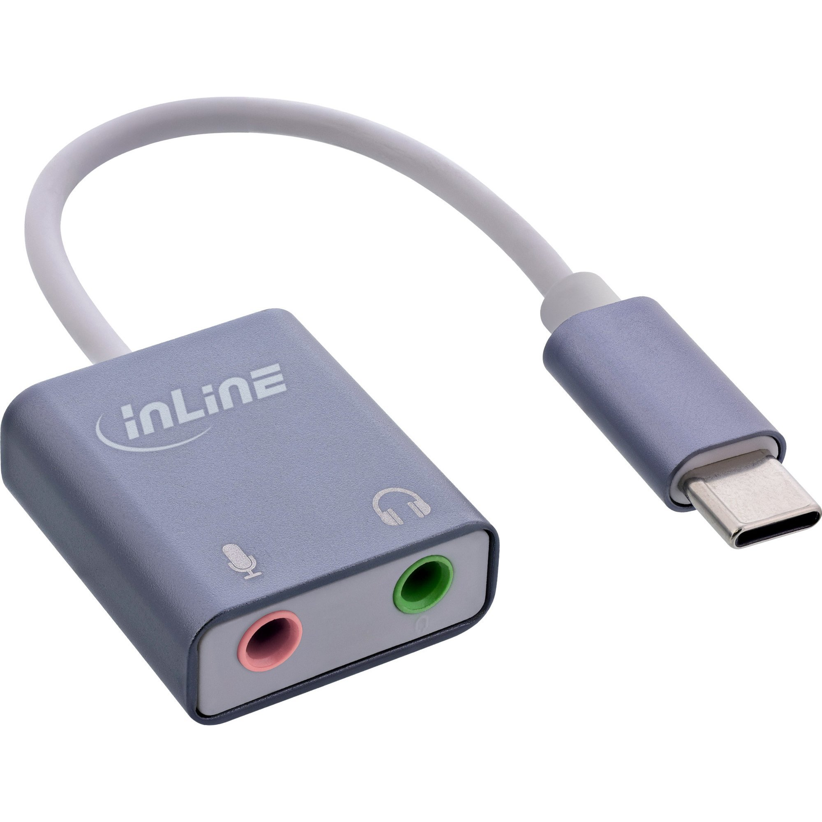 InLine 33051F audió konverter Szürke (33051F)
