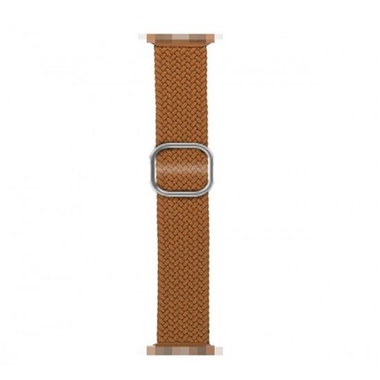Phoner Hook Apple Watch csatos fonott szövet szíj 38/40/41mm kávé (72611)