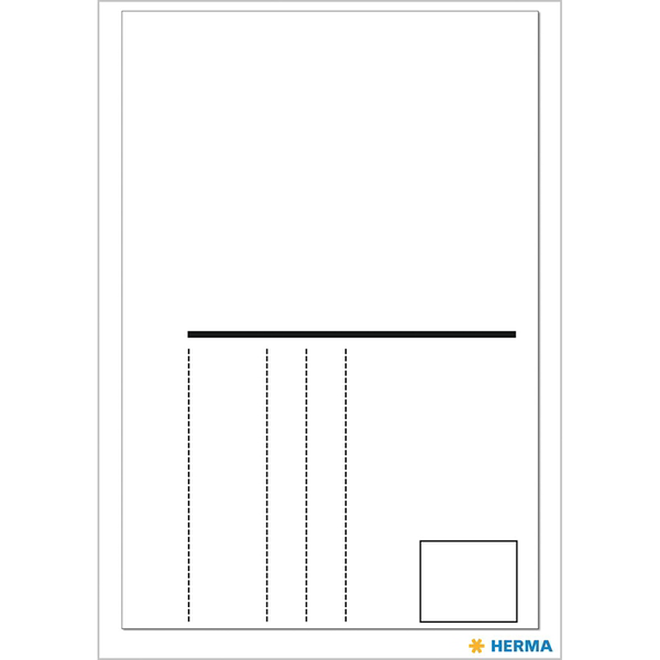 Herma 95 x 145 mm Képeslap-címke (10 címke / csomag)