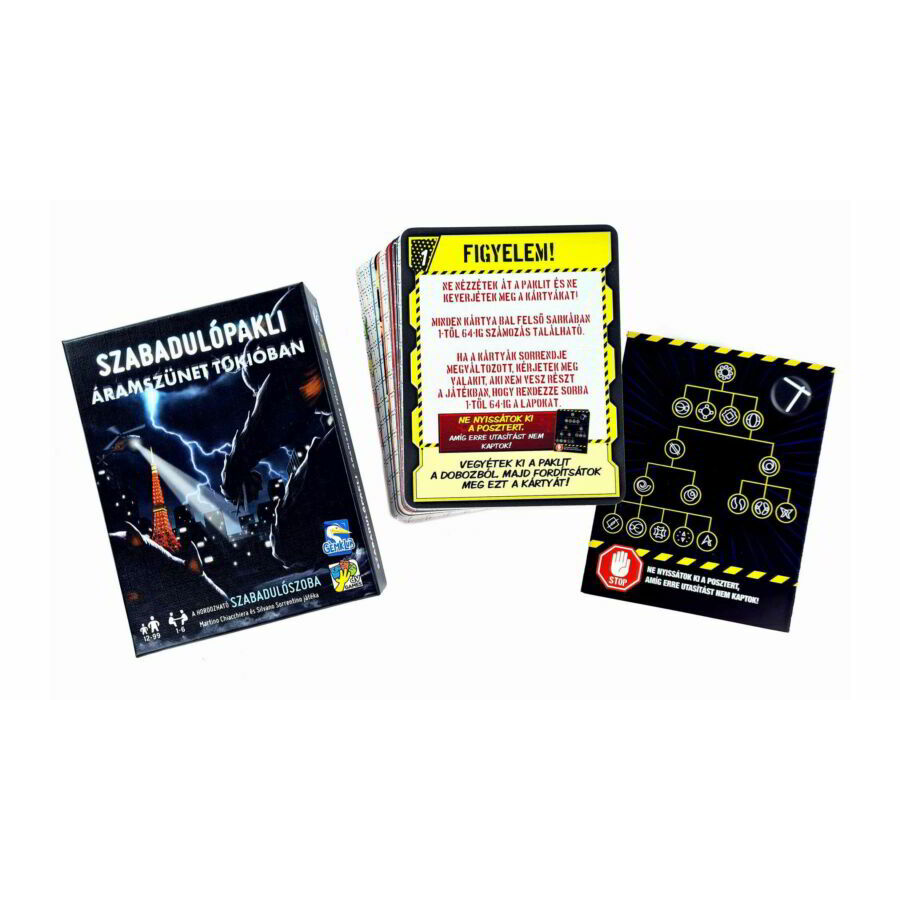 Szabadulópakli - Áramszünet Tokióban kártyajáték (DAV34152)