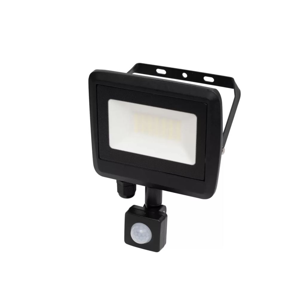 Somogyi FLL PIR 30 LED fényvető, mozgásérzékelős, 30W, 2400 lm, IP65 (FLL PIR 30)