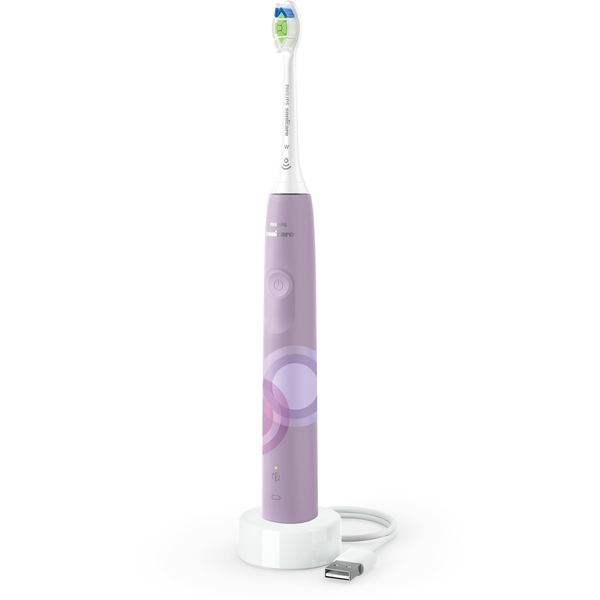 Philips Sonicare 4100 соническая электрическая зубная щетка фиолетовая