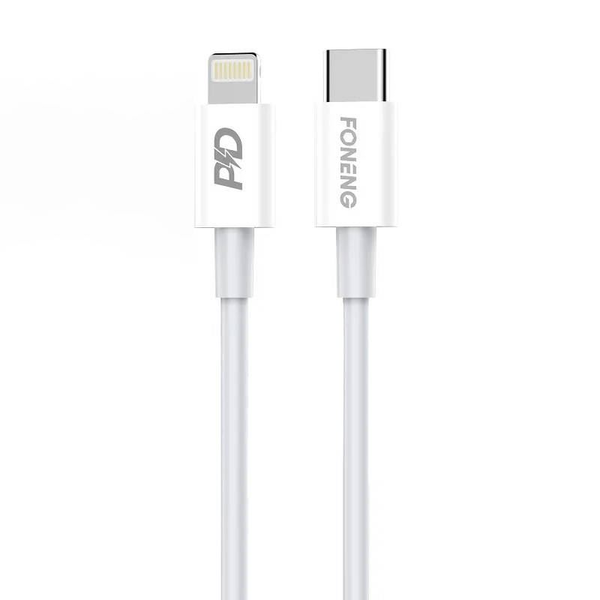 Foneng X31 USB-C - Lightning töltőkábel 1m (6970462518082)