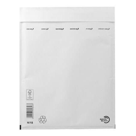 Victoria W8 légpárnás tasak 290x370 mm külméret - 270x360 mm belméret fehér (IBIL11) (IBIL11)