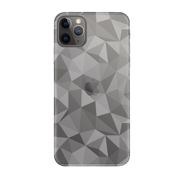 Szilikon telefonvédő (3D, gyémánt minta) ÁTLÁTSZÓ [Apple iPhone 11 Pro Max] (5996457903221)