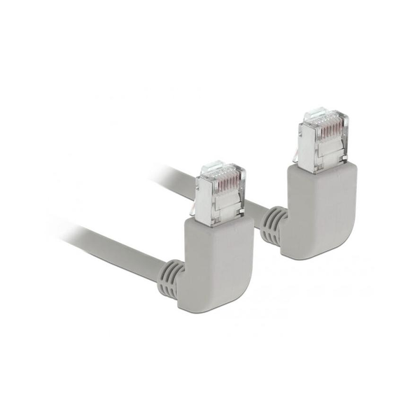 DeLOCK 83513 síťový kabel šedý 0,5 m Cat6a S/FTP (S-STP)