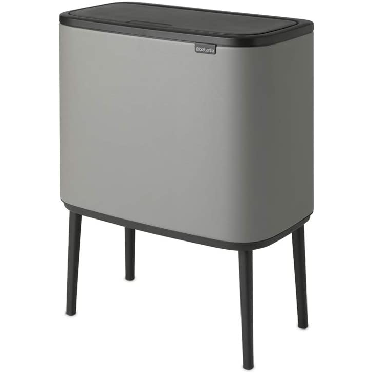 Brabantia 127229 33 literes érintőfedeles rozsdamentes acél szemetes - Szürke (127229)