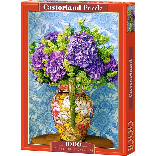 Castorland Bouquet of Hydrangeas 1000 pcs Kirakós játék 1000 db Növényvilág