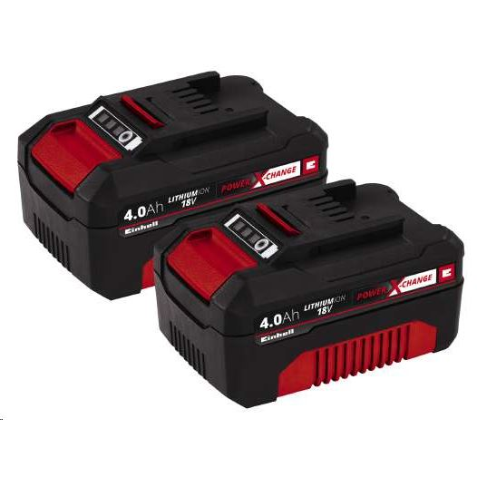 Einhell Power-X-Change Twinpack 18V 4,0Ah akkumulátor, 2db (4511489)