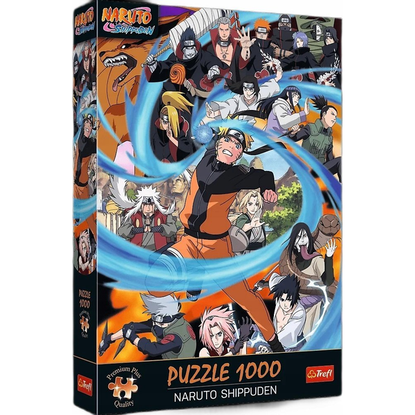 Trefl Premium Plus Quality 1000 Naruto Shippuden Puslespil 1000 stk Tegnefilm