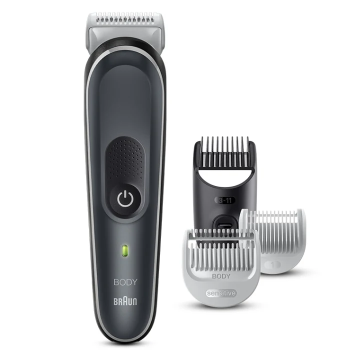 Braun BodyGroomer BG5340 Čierna, Strieborná (417187)