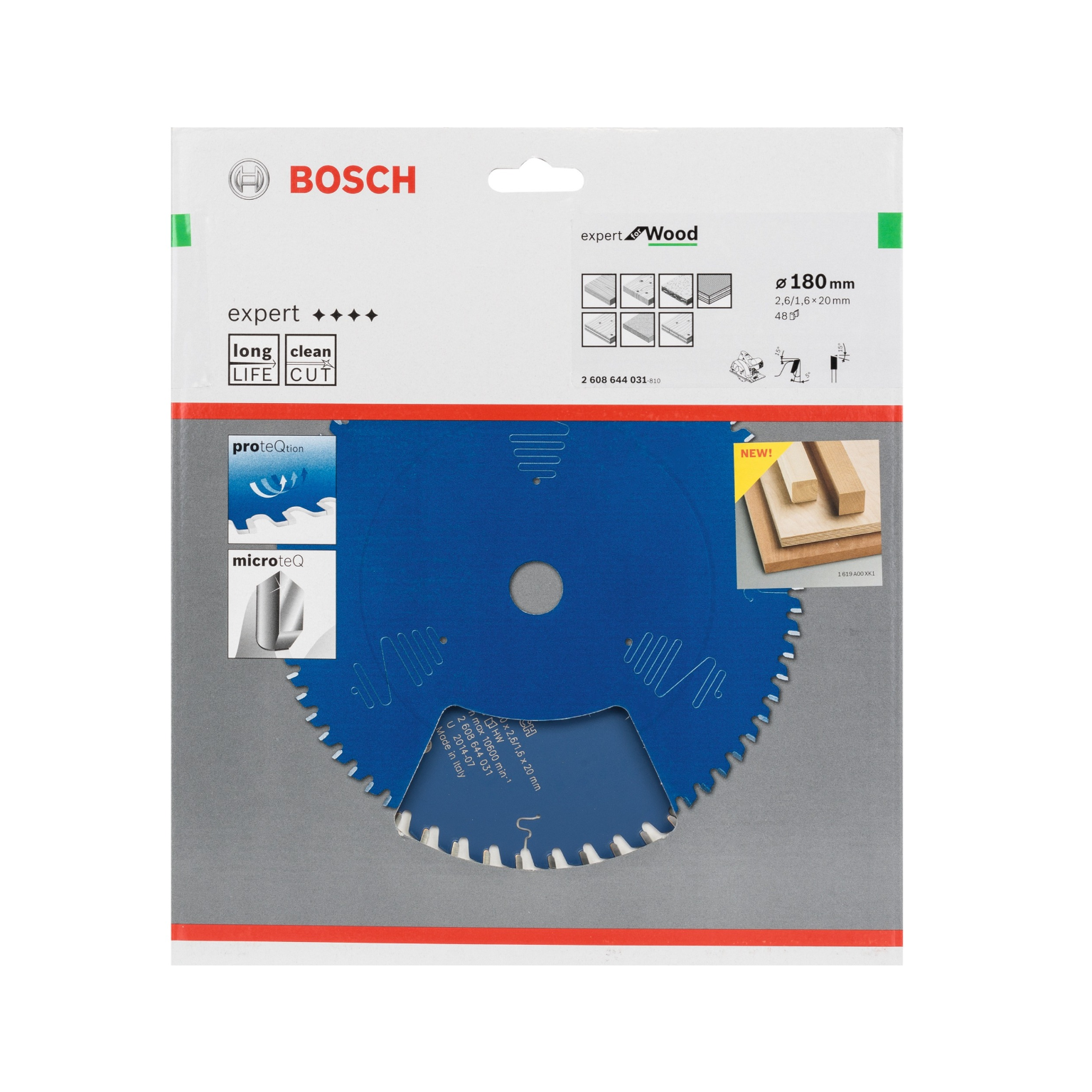 Bosch Expert for Wood 180mm Körfűrészlap (2608644031)
