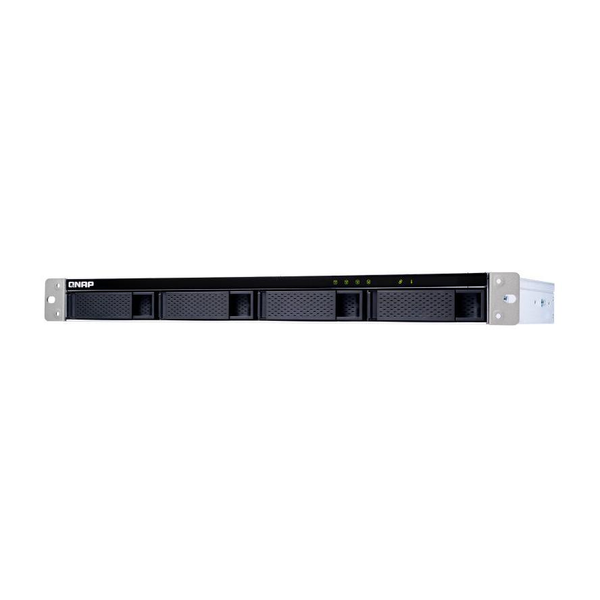 QNAP TL-R400S caja para disco duro externo Carcasa de disco duro/SSD Negro, Gris 2.5/3.5"