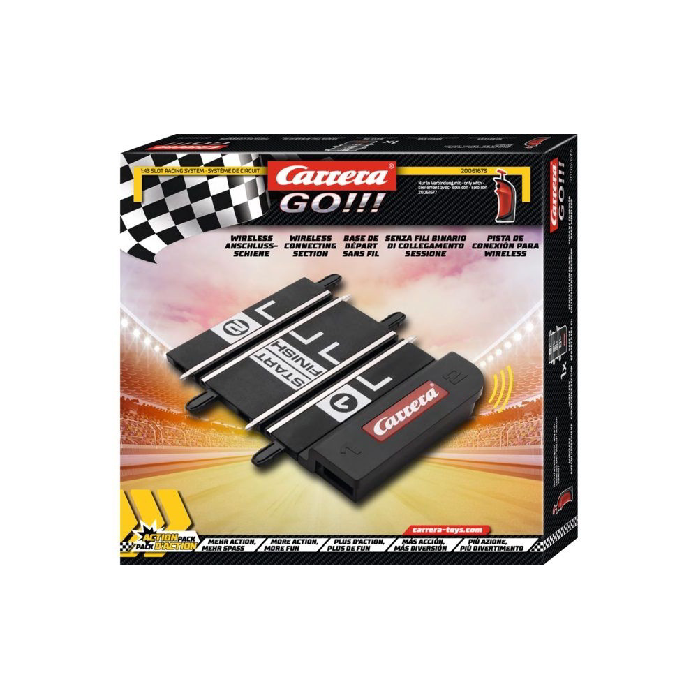 Carrera GO!!! Vezeték nélküli csatlakozósín Versenypálya kiegészítő (20061673)