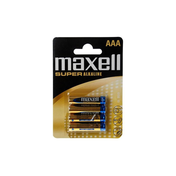 Baterie super alcalina MAXELL LR-03 XL /4 bucati/blister/ 1.5V