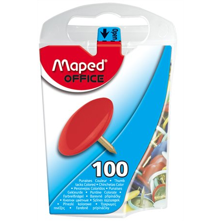 Maped Színes rajzszeg (100 db / csomag) (310011)