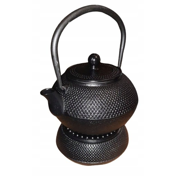 Brunbeste Zestaw zaparzacz żeliwny z podgrzewaczem imbryk czajniczek 1.2L BRUNBESTE BB-2493