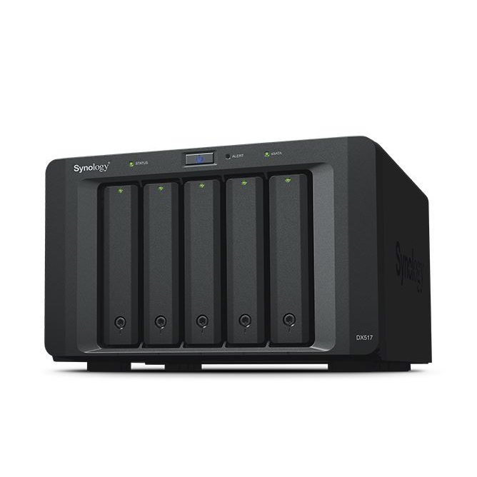 Synology DX517 Hálózati adattároló bővítőegység 5 HDD (DX517)