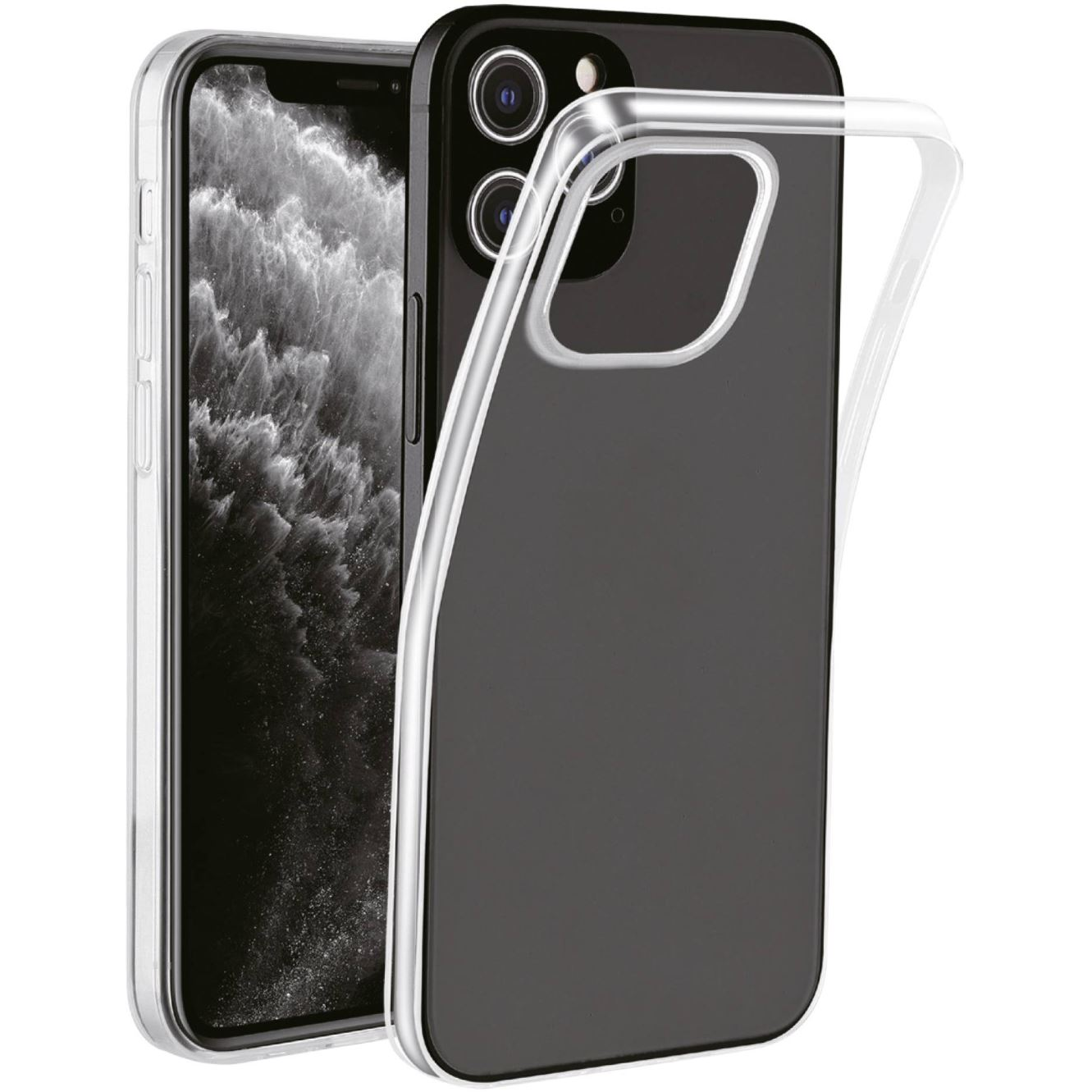 Vivanco Super Slim Apple iPhone 12, iPhone 12 Pro Hátlap Átlátszó (SSCVVIPH12M/PT) (SSCVVIPH12M/PT)