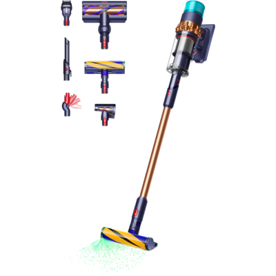 Dyson Gen5 Detect Absolute Porzsák Nélküli álló porszívó 752W - Kék / Réz (447002-01)