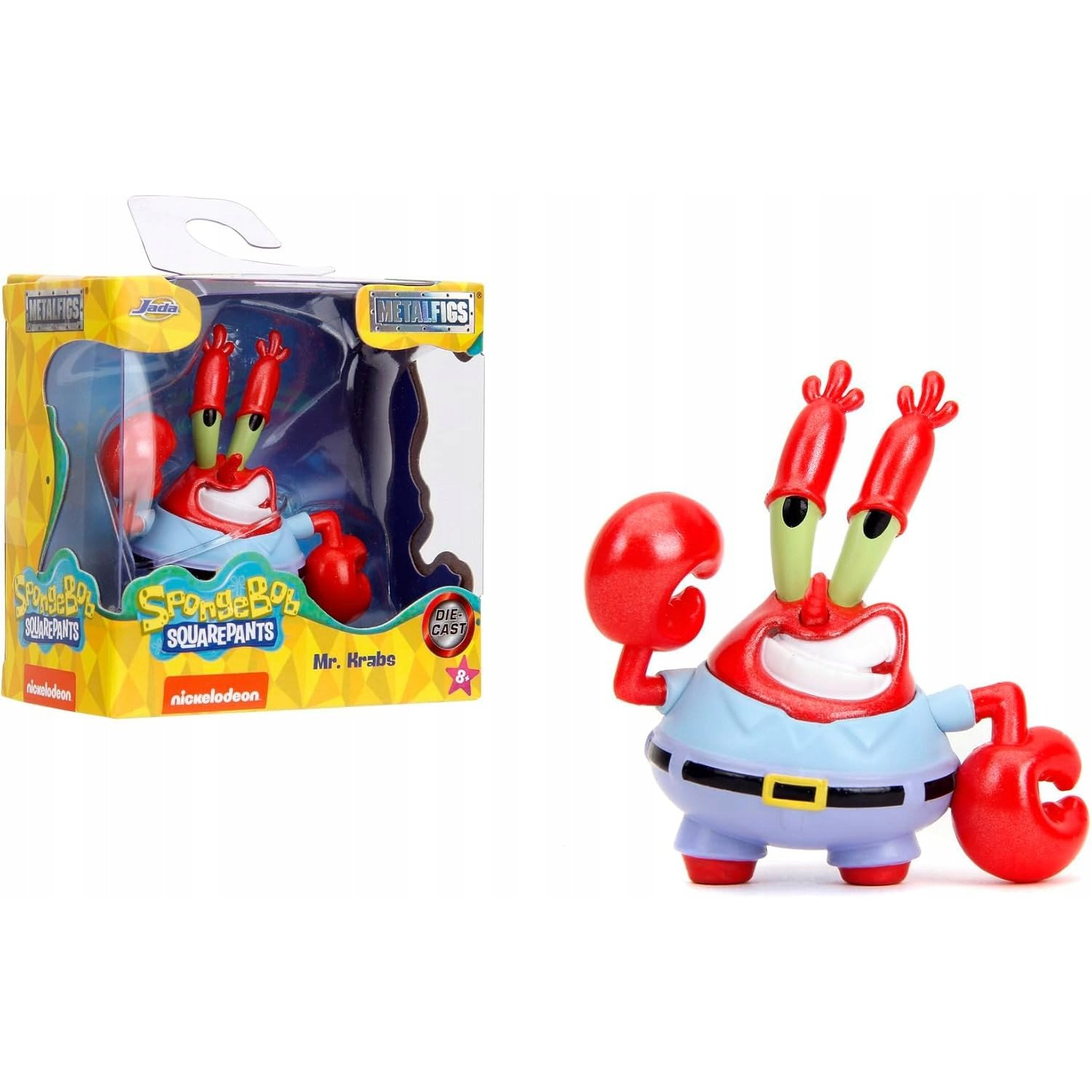 Jada Toys 253251040 Spongyabob Kockanadrág - Spongyabob Figura - 6,5 cm (253251040)