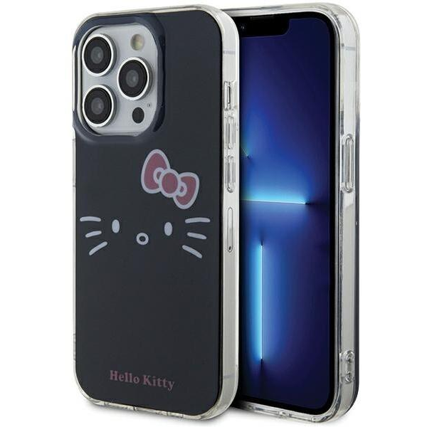 Hello Kitty IML Kitty Face iPhone 13 / 13 Pro telefon tok - Fekete (HKHCP13LHKHLK)
