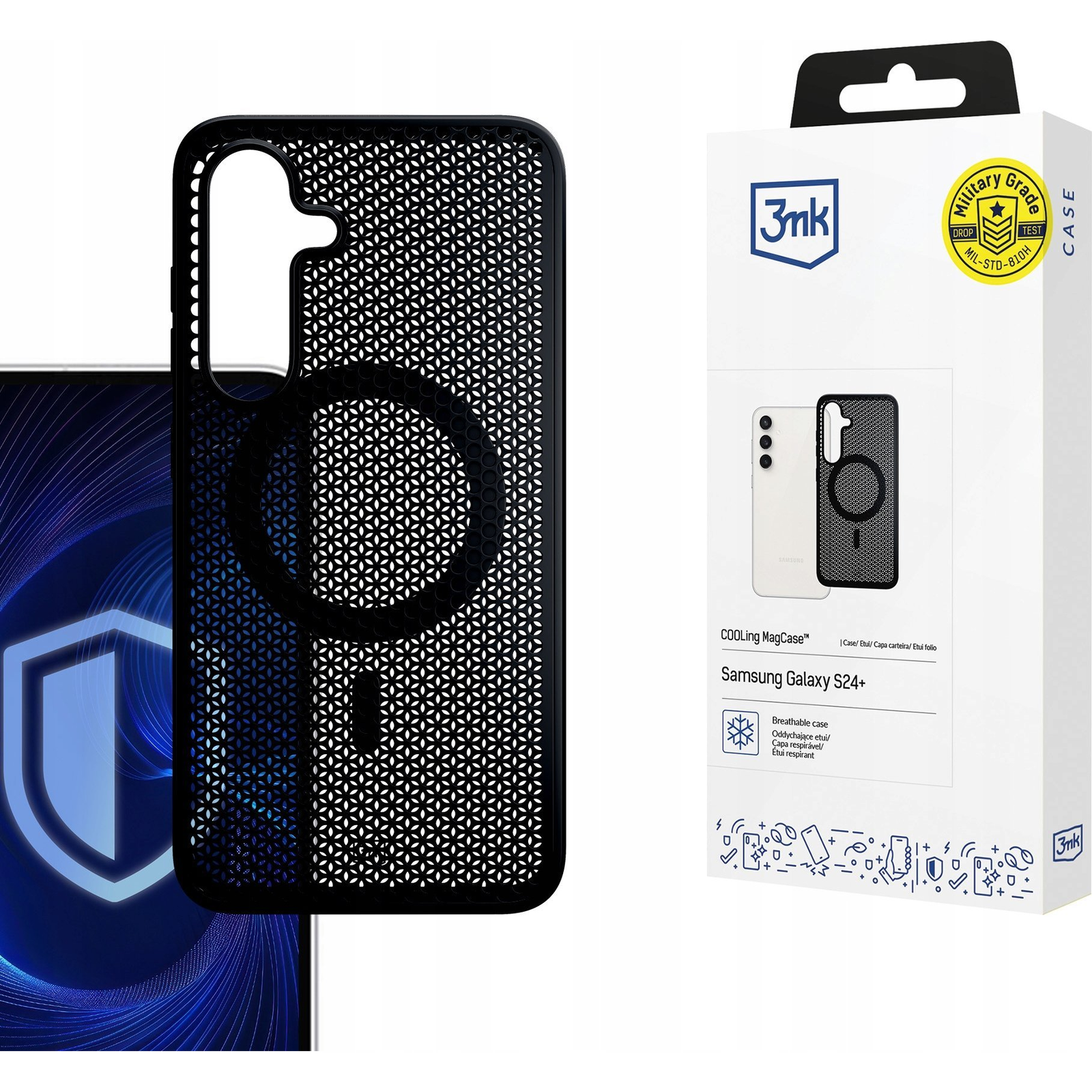 3mk COOLing MagCase Samsung Galaxy S24+ (3MK15553)