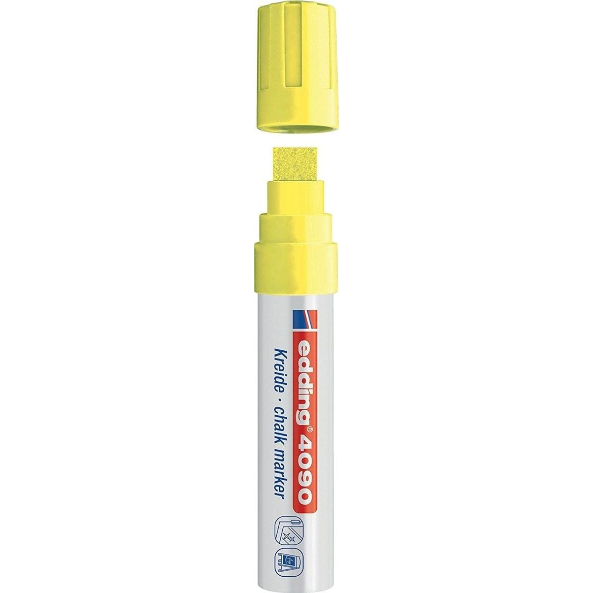 Edding 4090 4-4090065 Kréta jelölő Neonsárga 15 mm (4090/065/Z ED)