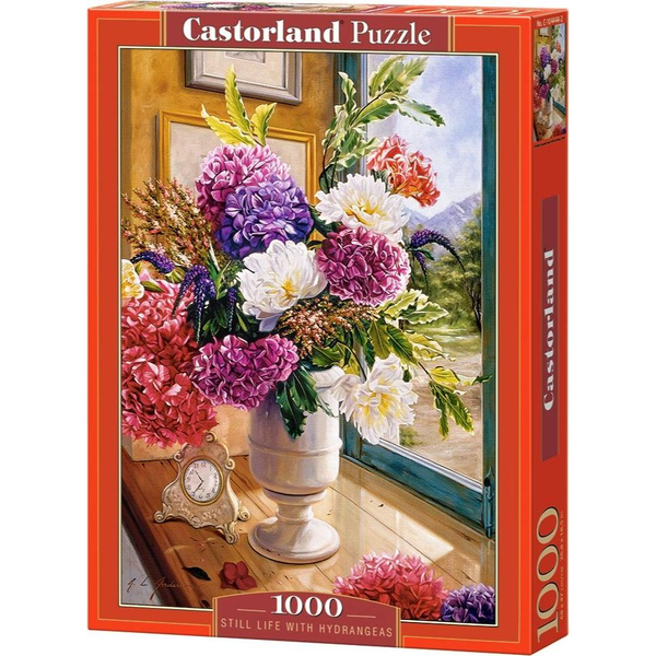 Castorland Still Life with Hydrangeas 1000 pcs Puzzle 1000 pz Flora