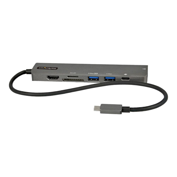 StarTech.com DKT30CHSDPD1 dokovací stanice/replikátor portů Kabel USB 3.2 Gen 1 (3.1 Gen 1) Type-C Černá, Šedá