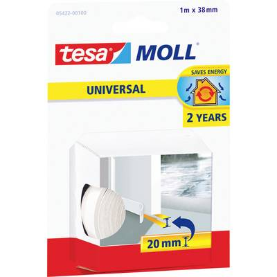 Tesamoll tesnenie 05422-00100 3,8 cm x 80 cm, biele