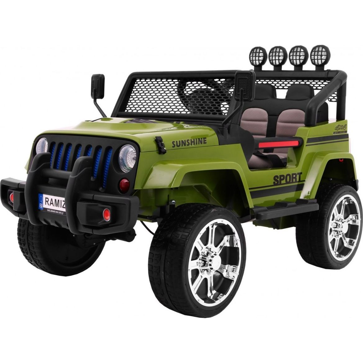 New Raptor Drifter Elektromos Kisautó - Zöld Színben (PA.S2388.ZIE)