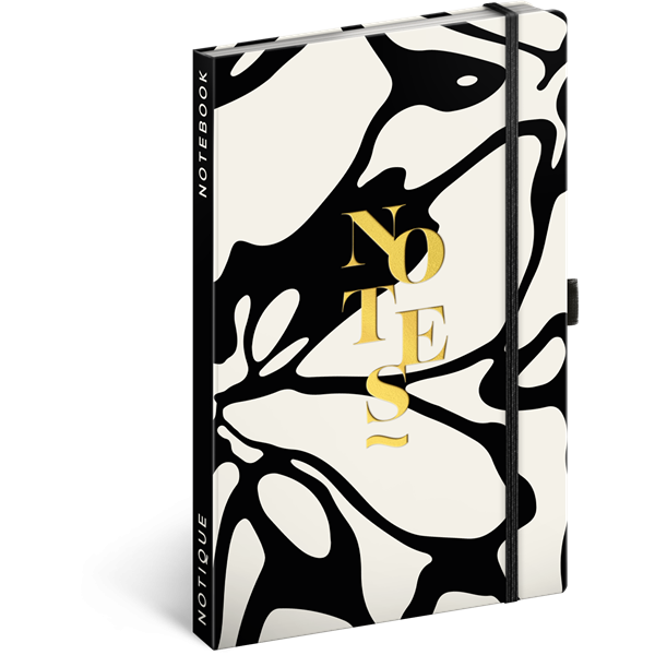 Realsystem Abstract 5416 130 x 210mm Keményfedeles Vonalas Notesz - Mintás (5416-AB)